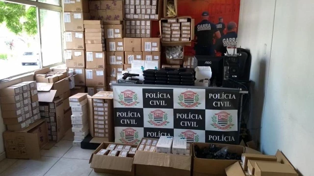Homem é preso por venda ilegal de aparelhos de internet