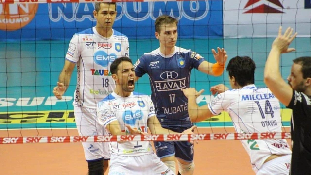 Vôlei Taubaté retoma 3ª colocação na penúltima rodada da Superliga