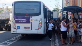 Obras alteram itinerário do transporte público na região central
