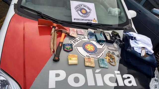 Jovem é preso por furtos na zona rural de Taubaté