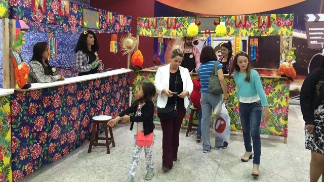 Shopping em Taubaté promove arraiá solidário