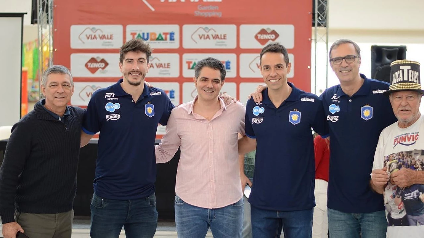 Rapha e Uriarte trocam elogios e prometem “disputa saudável” no Vôlei Taubaté