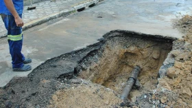 Obras interditam vias em Taubaté