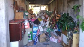 Acumuladora tem 20 toneladas de materiais retirados de sua casa