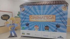 Cinemateca é atração em escola de Taubaté