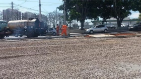 Trecho da estrada do Barreiro é liberado à noite e aos finais de semana