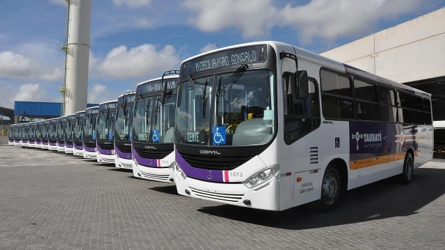 Novas linhas são unificadas no transporte público de Taubaté