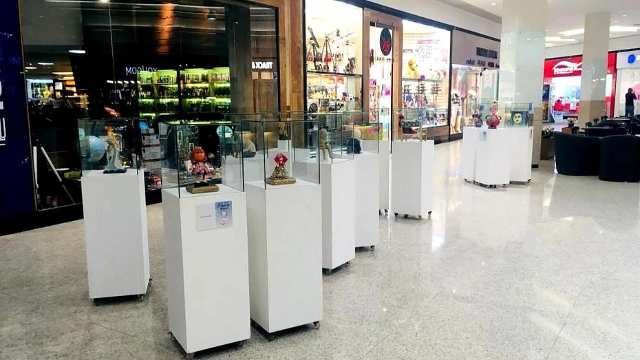 Taubaté Shopping recebe exposição de bonecas até o fim do mês