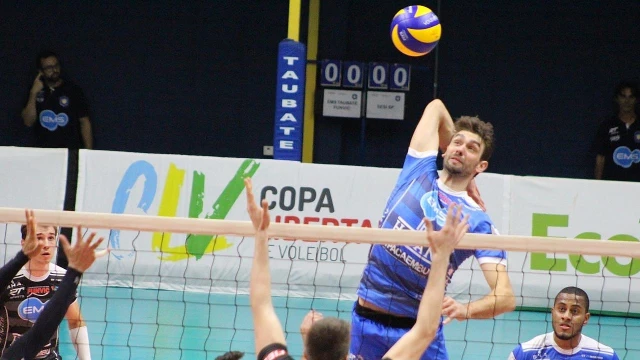 Vôlei Taubaté é superado pelo Sesi em partida na última quarta-feira