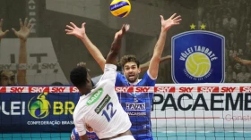 Vôlei Taubaté é superado pelo Sada Cruzeiro-MG na Superliga