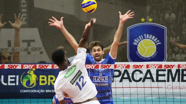 Vôlei Taubaté é superado pelo Sada Cruzeiro-MG na Superliga