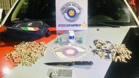 Homem é preso por tráfico de drogas e roubo