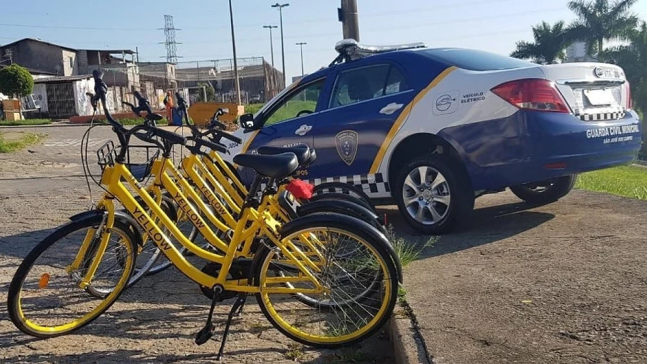 Bicicletas do “Bike Sanja” são recuperadas pela GCM Bicicletas do “Bike Sanja” são recuperadas pela GCM