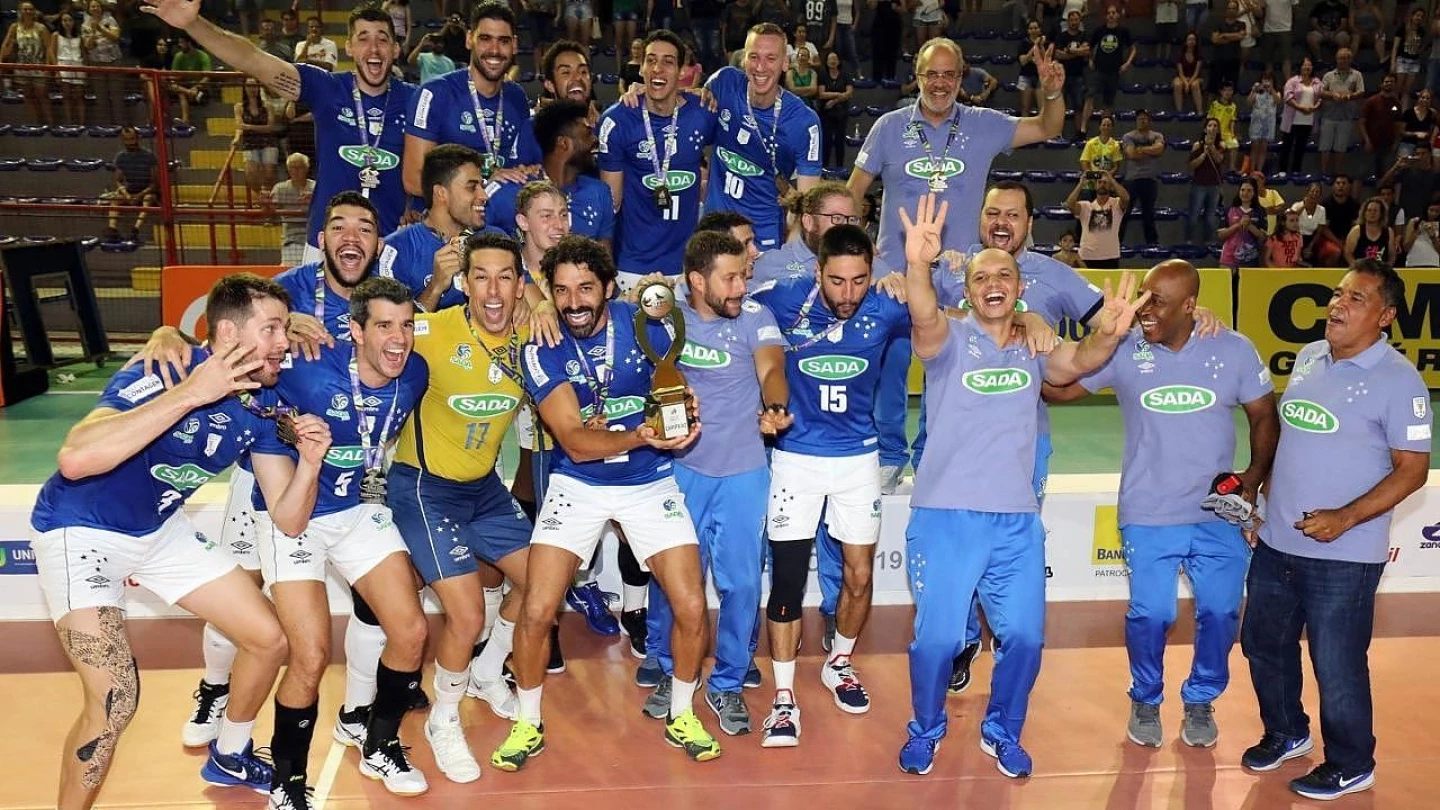 Copa do Brasil: Vôlei Taubaté cai na semifinal e vê Cruzeiro-MG ser tetra