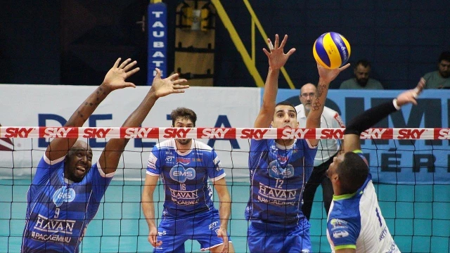 Vôlei Taubaté e Minas-MG voltam a se enfrentar nesta quinta-feira