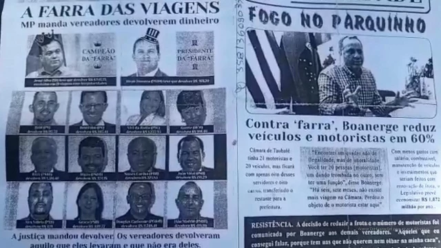 Vereadores registram denúncia por calúnia e difamação contra munícipe