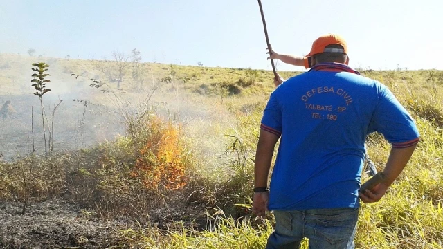 Defesa Civil alerta sobre risco de queimadas
