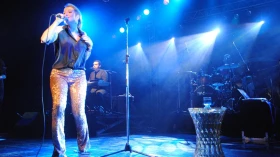 Divertida e talentosa Luiza Possi encanta plateia no Sesc