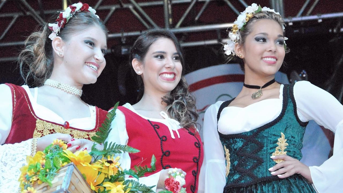 Escolha da Rainha abre a 24 ª Festa da Colônia Italiana de Quiririm