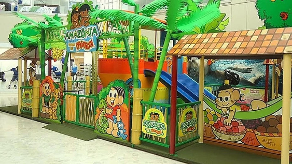Turma da Mônica traz Amazônia para shopping da cidade