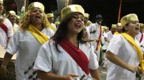 Mocidade aposta em desfile técnico para vencer o Carnaval de Taubaté Mocidade aposta em desfile técnico para vencer o Carnaval de Taubaté