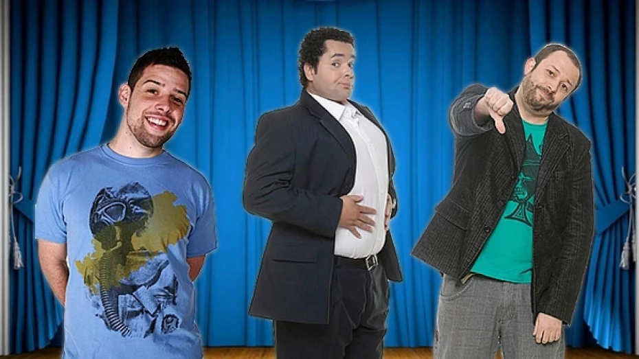 Trio apresenta stand up nesta quinta