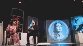 Teatro Metrópole recebe peça estrelada por Silvia Pfeifer e Cássio Reis