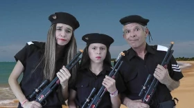 “Os Três Musikiteiros” é atração no Metrópole 