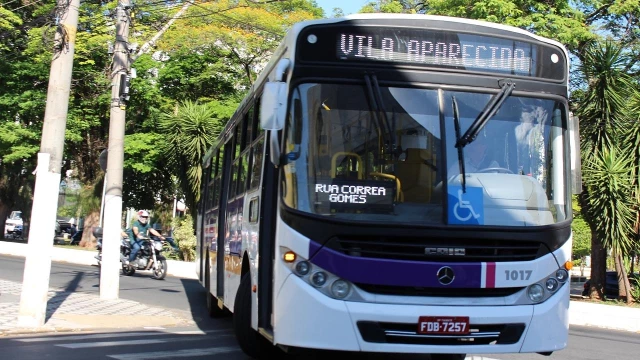 Passagem de ônibus sobe em Taubaté