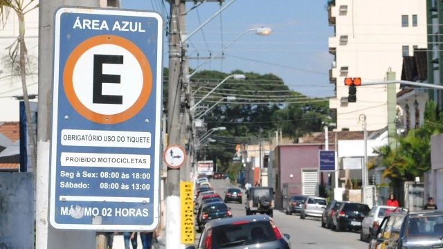 Zona Azul deixa de ser cobrada em Taubaté