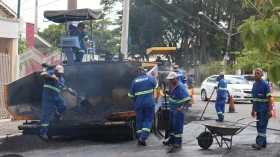 Prefeitura suspende pavimentação no Centro