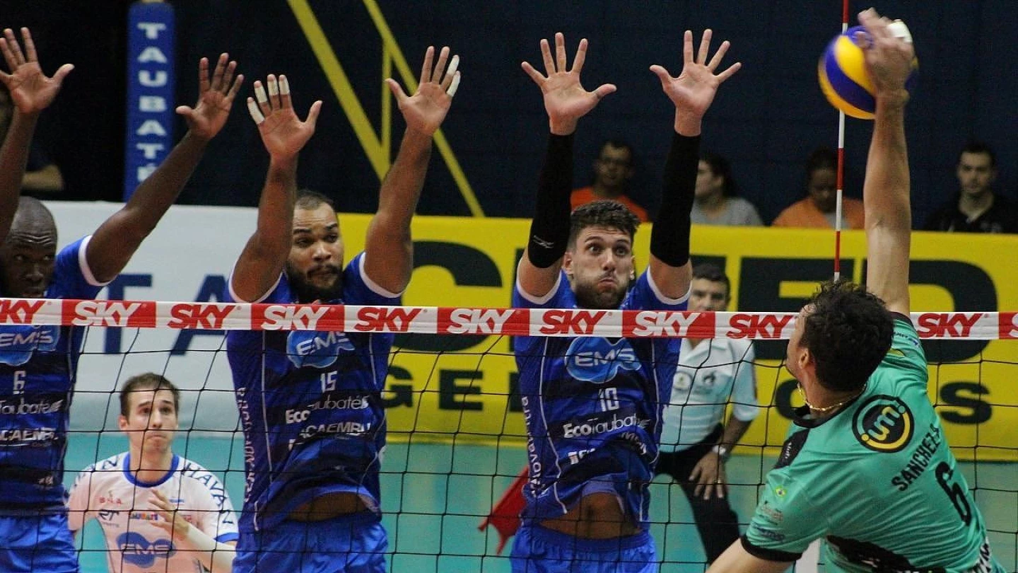 Vôlei Taubaté vence na estreia de Navajas como treinador