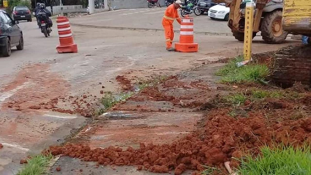 Vias do Barreiro e São Gonçalo são interditadas para obras em Taubaté