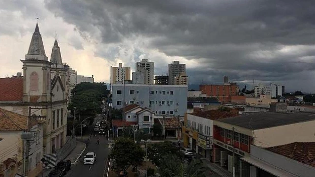 Fim de semana deve começar com chuva em Taubaté