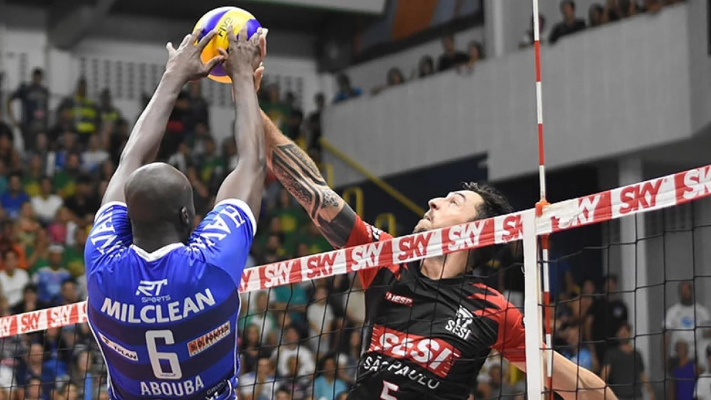 Taubaté atropela Sesi-SP e empata série decisiva da Superliga