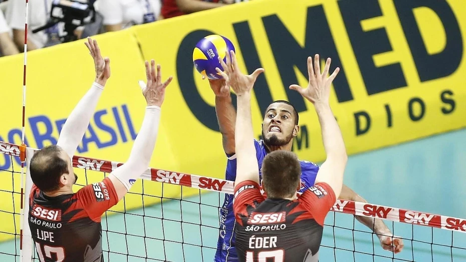 Vitória do Sesi-SP no jogo 4 adia definição do título da Superliga Vitória do Sesi-SP no jogo 4 adia definição do título da Superliga