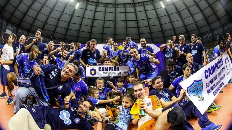 CAMPEÃO: Vôlei Taubaté conquista título da Superliga 2018/2019 CAMPEÃO: Vôlei Taubaté conquista título da Superliga 2018/2019
