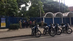 Vídeo mostra força da explosão de bomba caseira no Palácio Bom Conselho