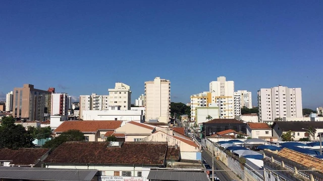 Terça-feira de temperaturas em elevação em Taubaté