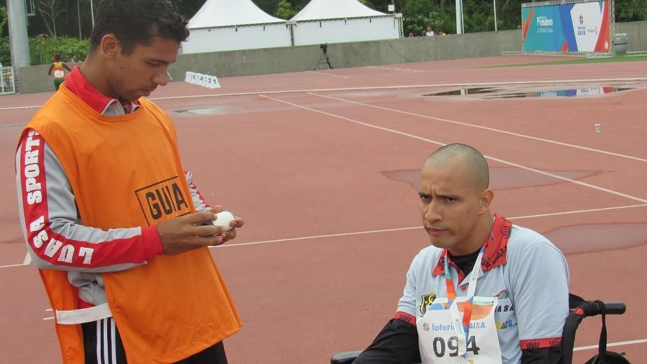 Recordista mundial é destaque da equipe de Taubaté em torneio de paratletismo Recordista mundial é destaque da equipe de Taubaté em torneio de paratletismo