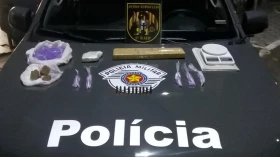 Baep apreende drogas e munições em Taubaté