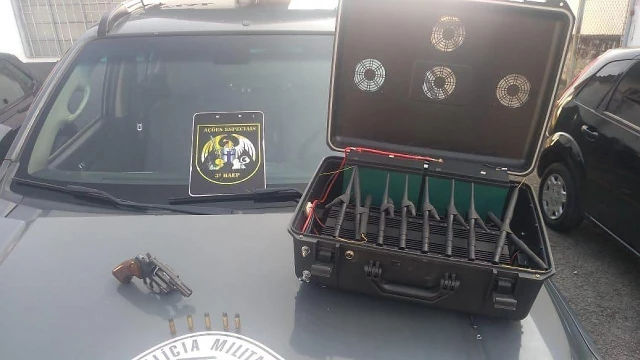 Baep prende acusado de tentativa de roubo a caminhão na Via Dutra