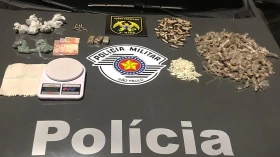 Baep apreende mais de 600 porções de drogas em Taubaté