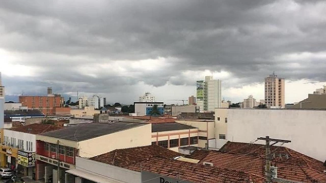 Tempo instável deve prevalecer em Taubaté e região nesta quinta-feira