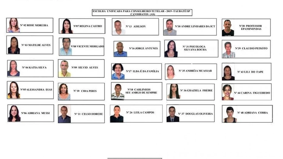 Eleição para conselheiro tutelar acontece neste domingo em Taubaté Eleição para conselheiro tutelar acontece neste domingo em Taubaté