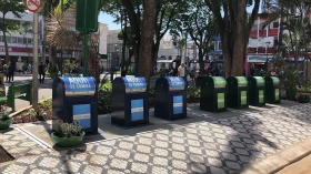 Novas lixeiras subterrâneas passam a funcionar na região central de Taubaté 