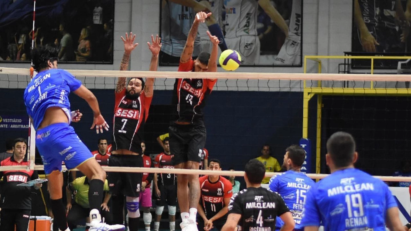 Vôlei Ribeirão será adversário do Taubaté nos playoffs do Campeonato Paulista