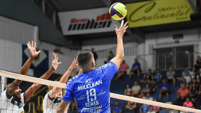 Taubaté enfrenta o Sesi na seminal do Campeonato Paulista de Vôlei 