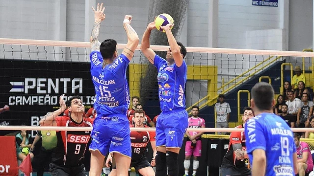 Taubaté e Sesi-SP iniciam busca por vaga na final do Campeonato Paulista
