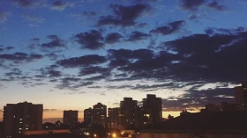 Temperaturas seguem elevadas na região, apesar do tempo instável